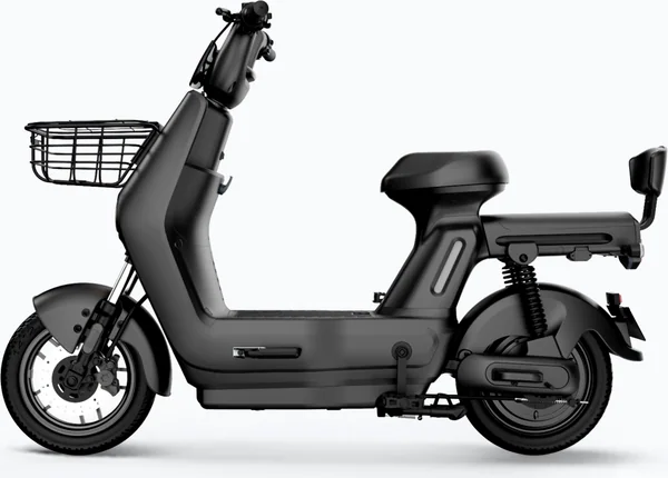 HMP Liva 7 moped-style Class 2 electric bike in black